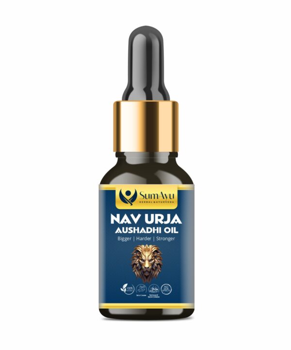 SumAyu's Nav Urja Aushadhi Oil - Natural Herbal Oil for Male Enhancement